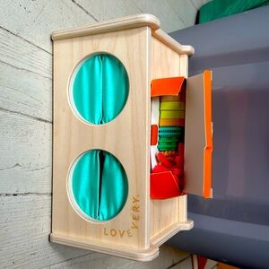 Lovevery Montessori Sensory Box play set